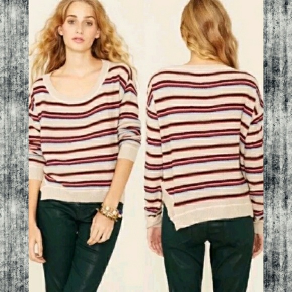 Free People Sweaters - Free People FP BEACH road trip sweater Striped top